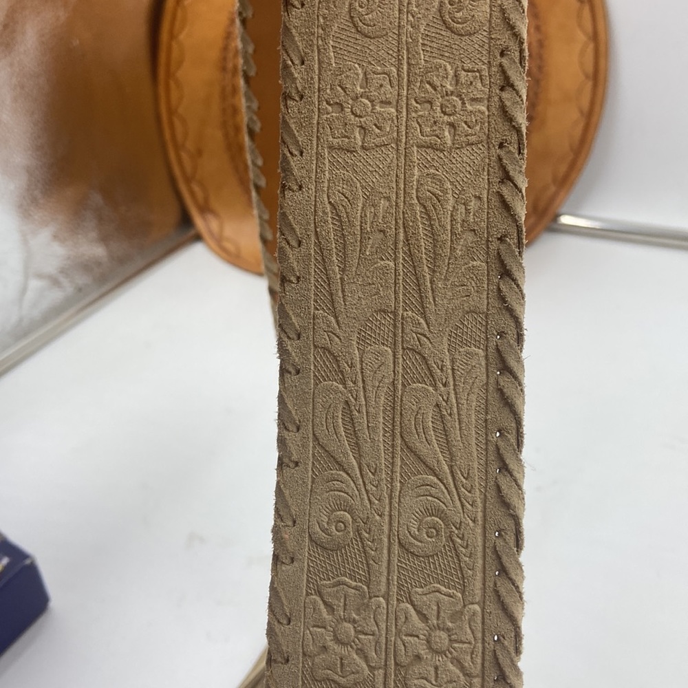 Lauren Ralph Lauren sz M Leather Belt - Picture 11 of 12